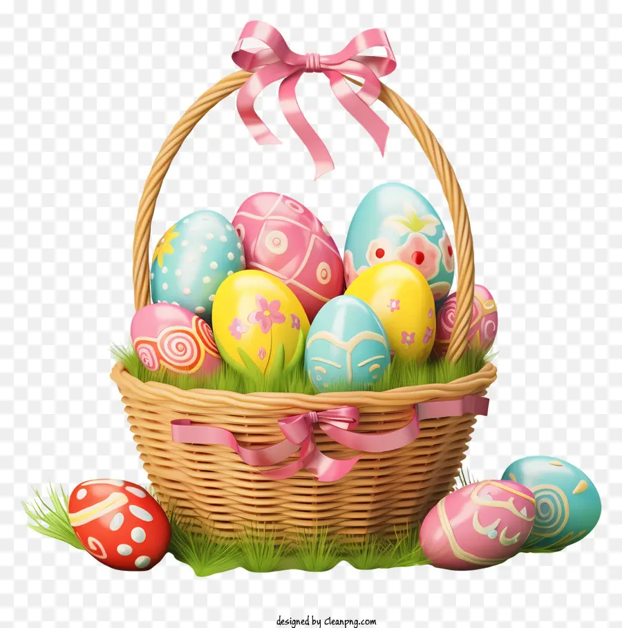Paskalya Yumurtaları，Sepet PNG