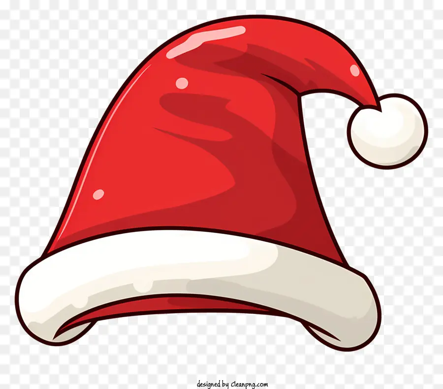 Noel Baba şapkası，Kırmızı Ve Beyaz şapka PNG