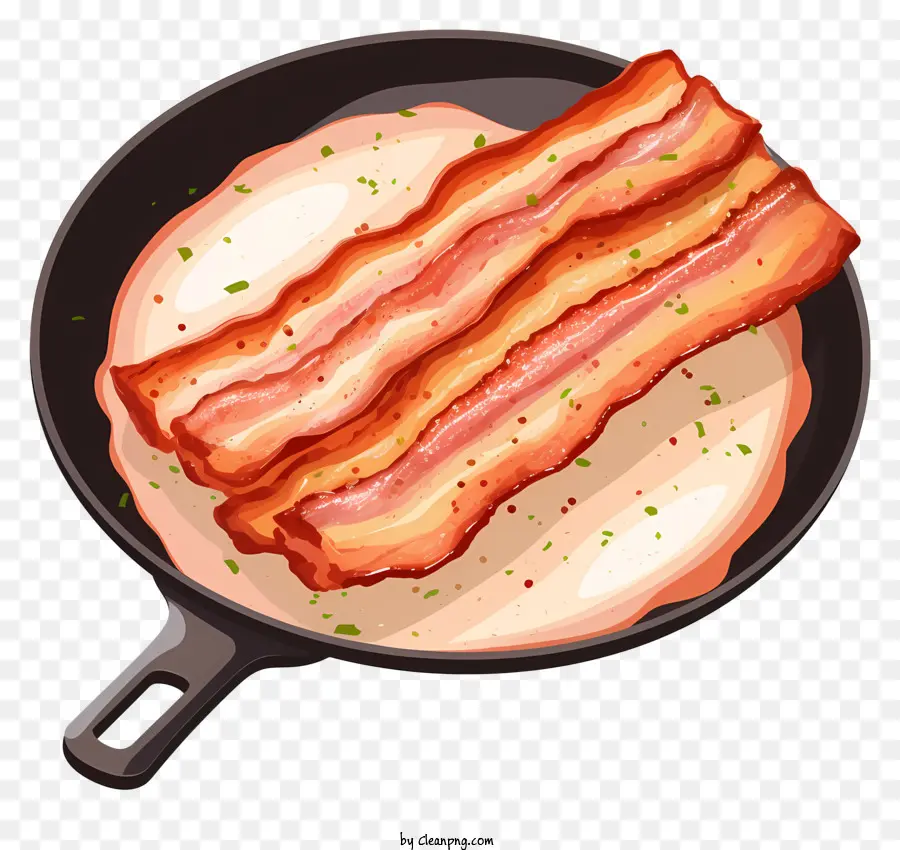 Bacon，Tavada Pastırma PNG