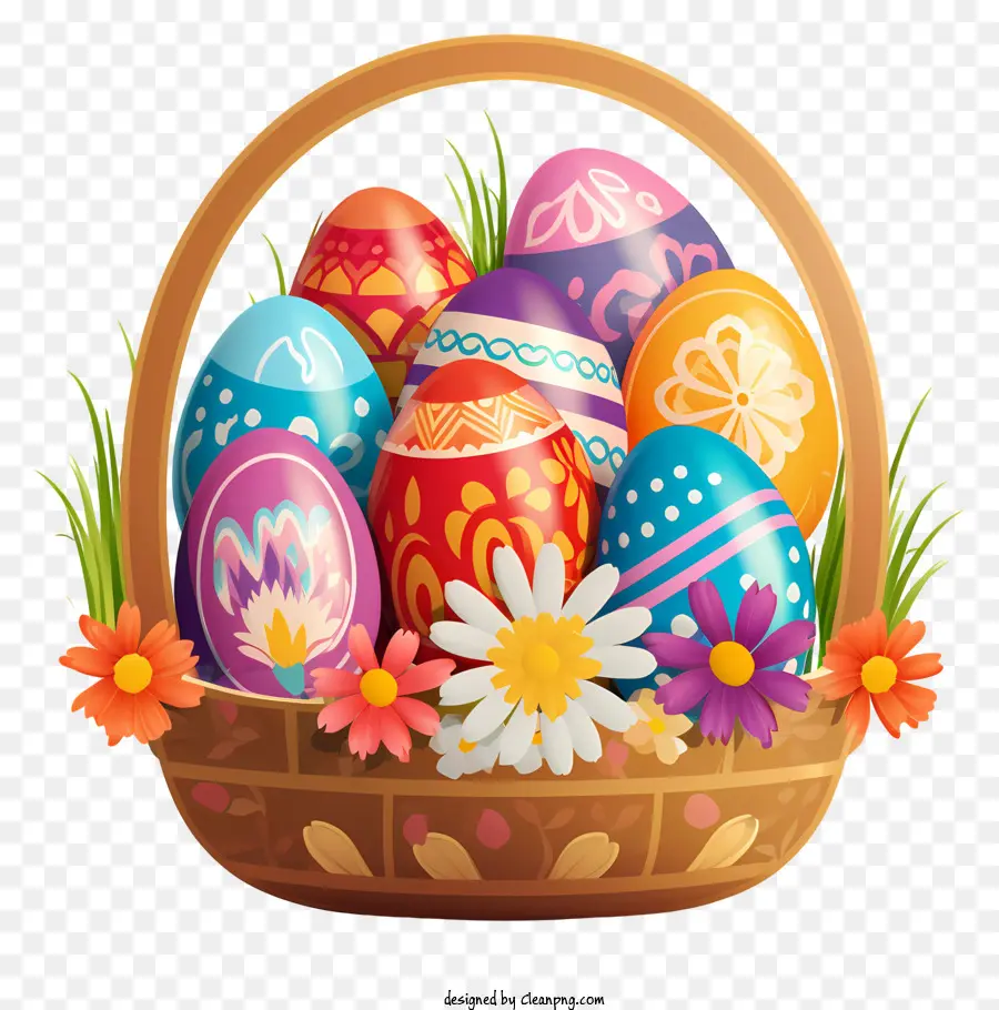Paskalya Yumurtaları，Paskalya Sepeti PNG