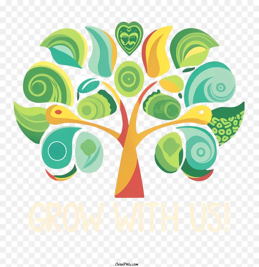 Bizimle Büyümek，Ağaç PNG