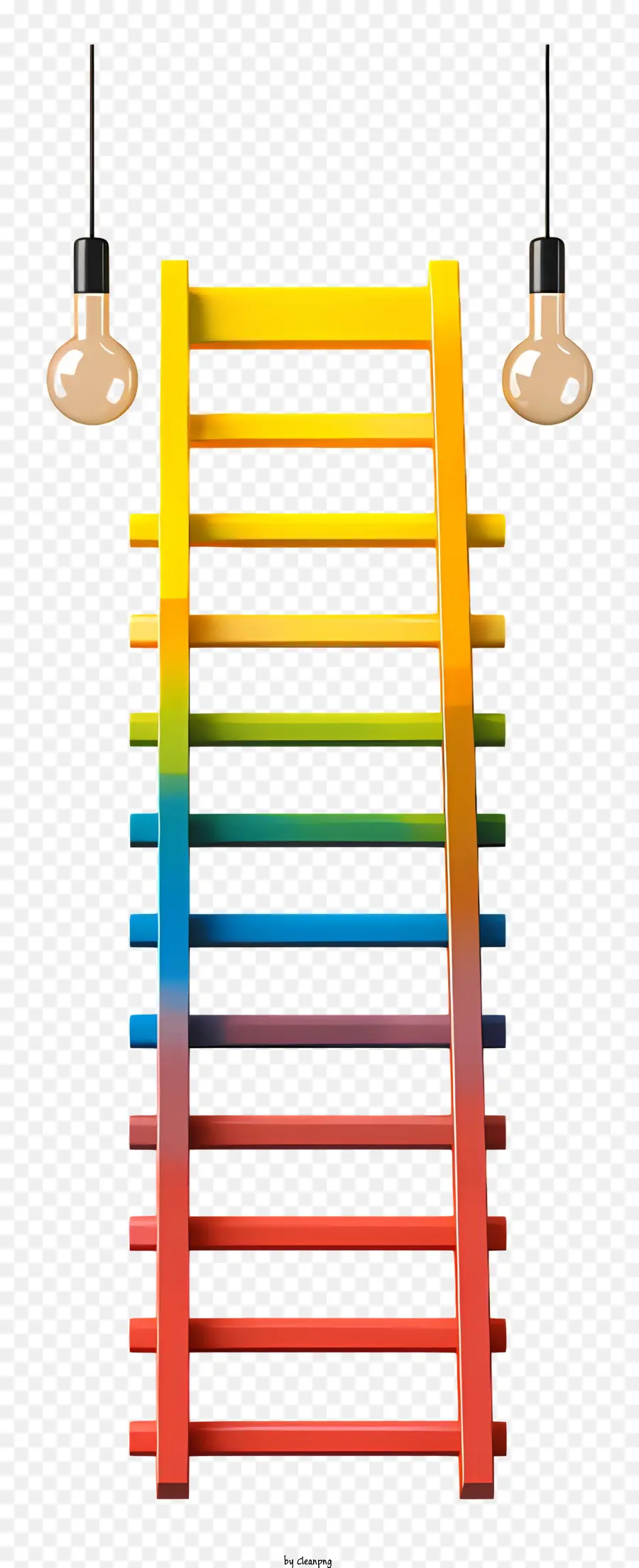 Ahşap Merdiven，Renkli Merdiven PNG