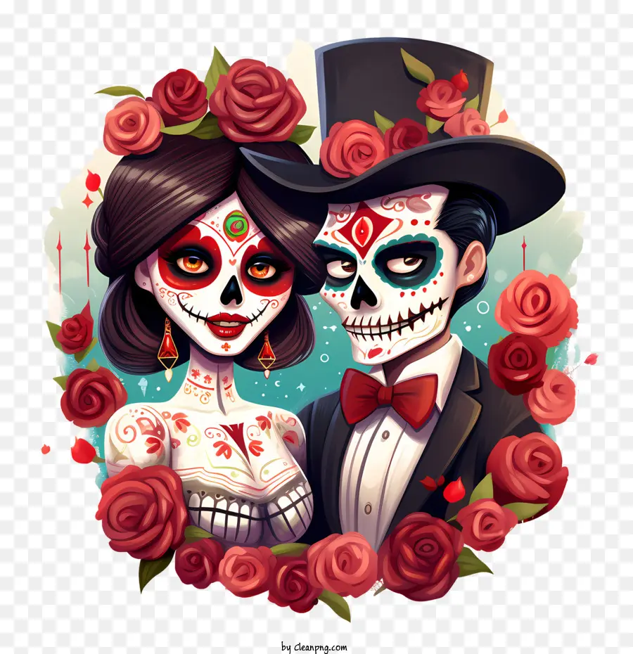 Dia De Los Muertos，Ölülerin Günü PNG