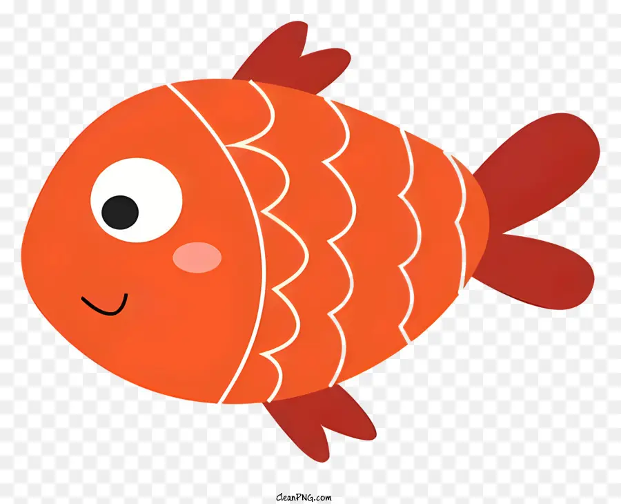 Kırmızı Balık，Gülümseyen Yüzü PNG