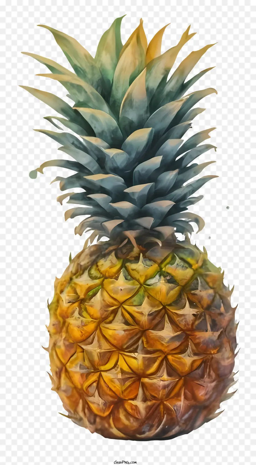 Ananas Sanat Eseri，Renkli Ananas PNG