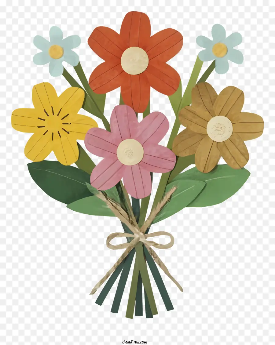 Rengarenk çiçekler，Ayçiçeği PNG