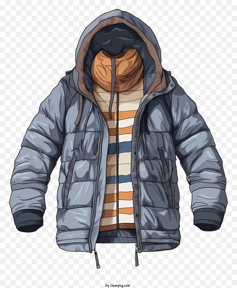 Kapüşonlu Parka，Ceket PNG