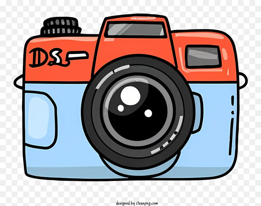 Küçük Dijital Kamera，Mavi Ve Kırmızı Kamera PNG