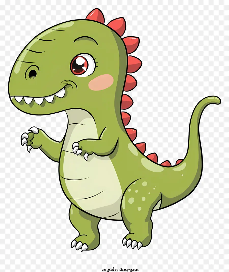 Sevimli çizgi Dinozor，Dinozor PNG