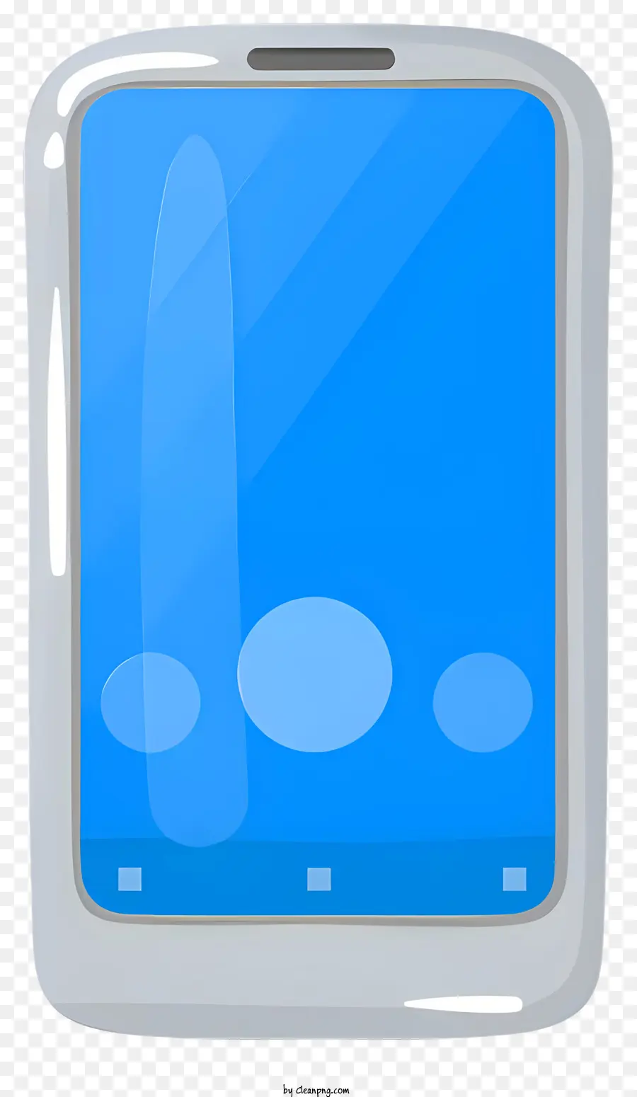 Akıllı Telefon，Mavi Ekran PNG