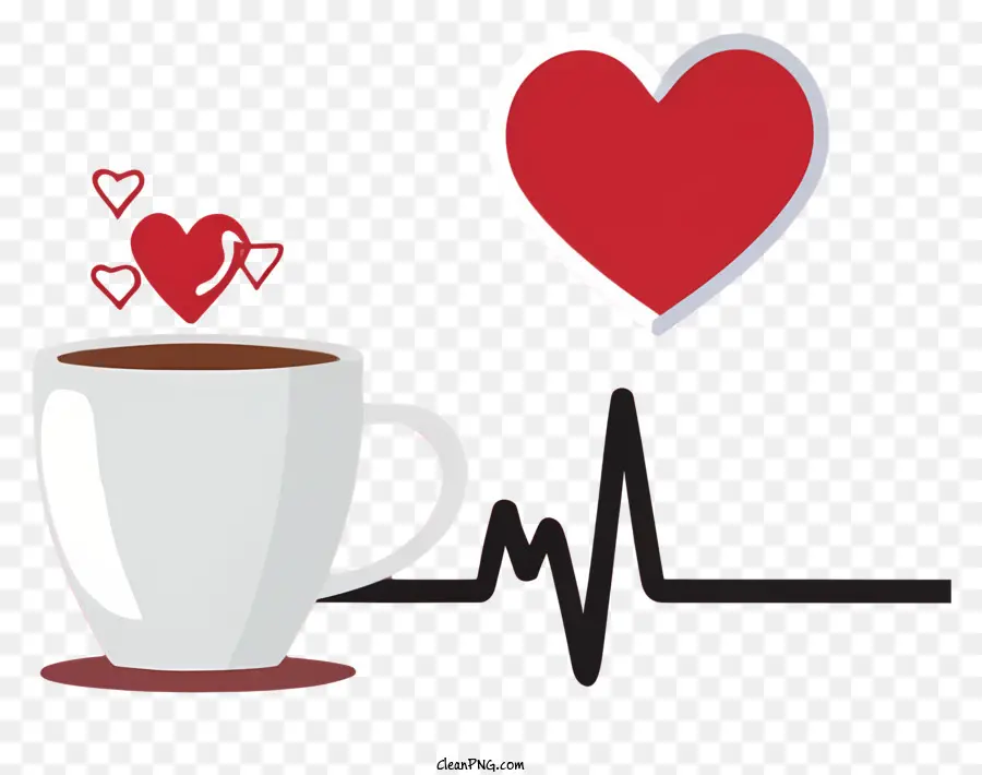 Aşk Ve Kahve，Tutkulu Kahve PNG