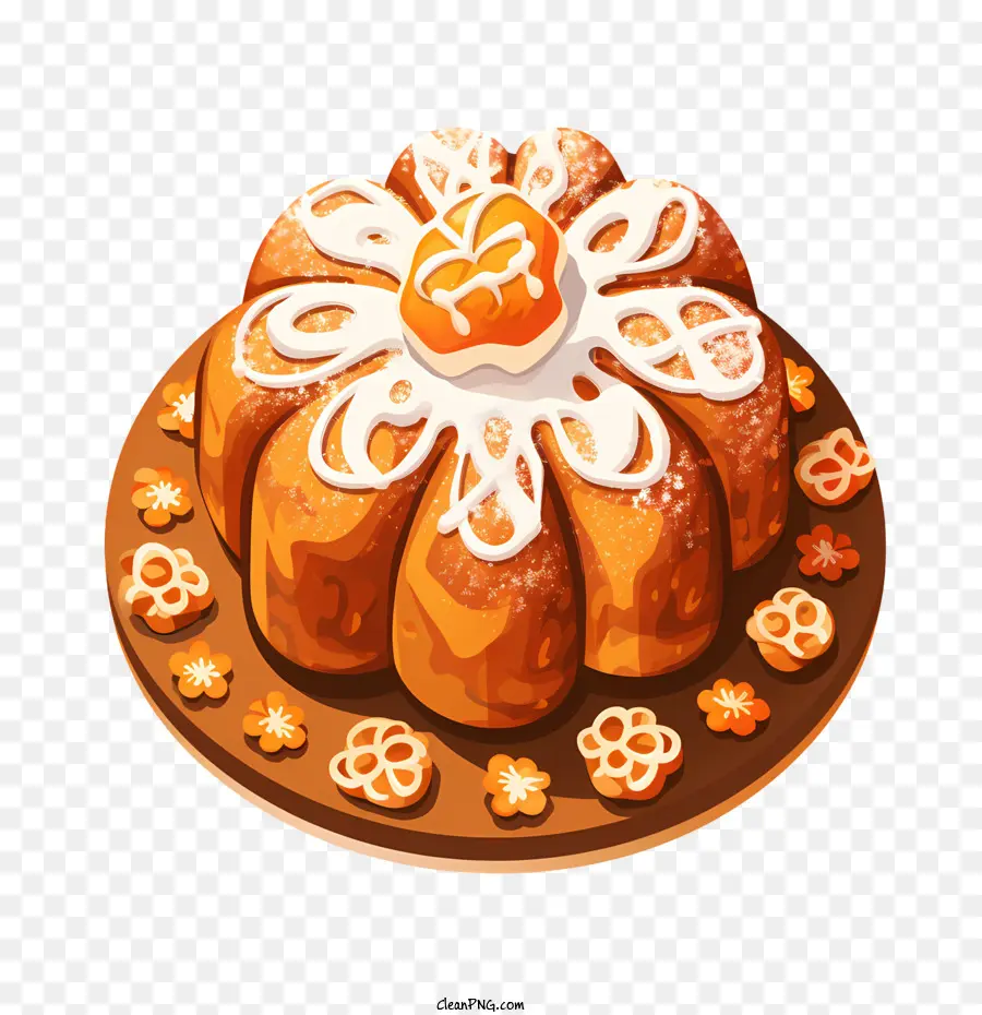 Pan De Muerto，Bundt Kek PNG