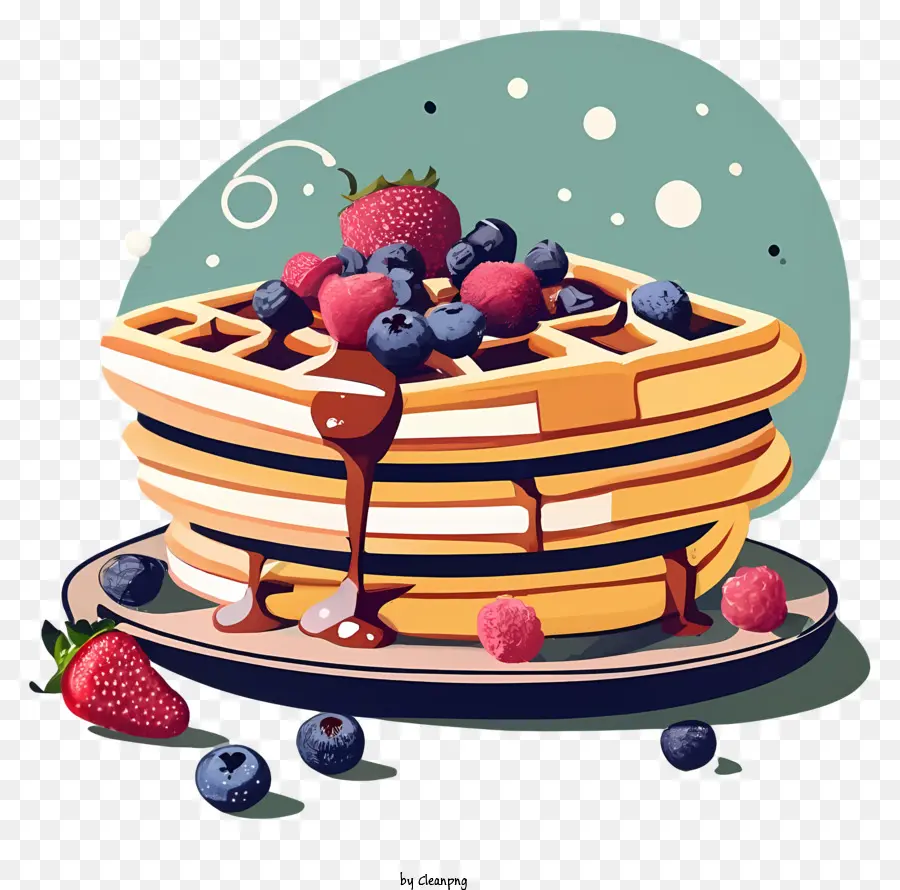 Waffle，Krep PNG