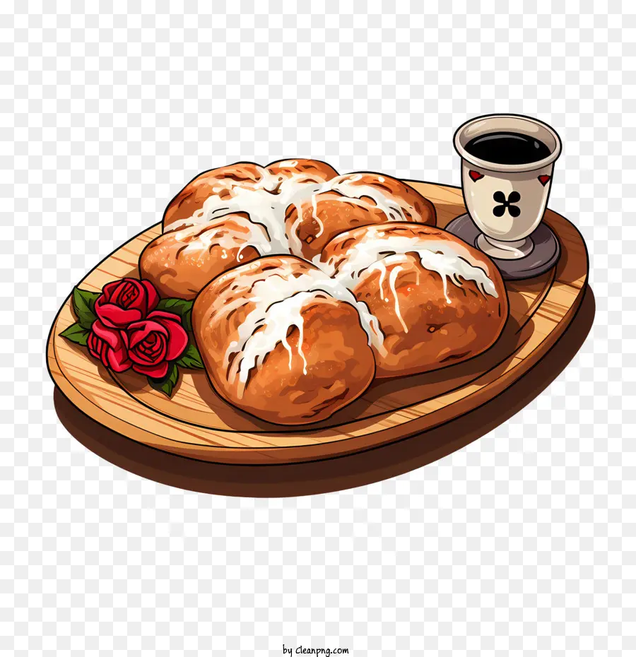 Pan De Muerto，Ekmek PNG