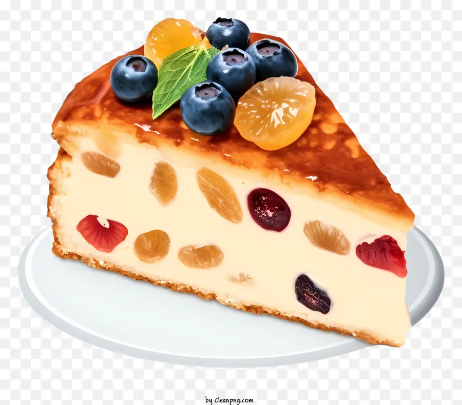 Cheesecake，Meyveli Kek PNG