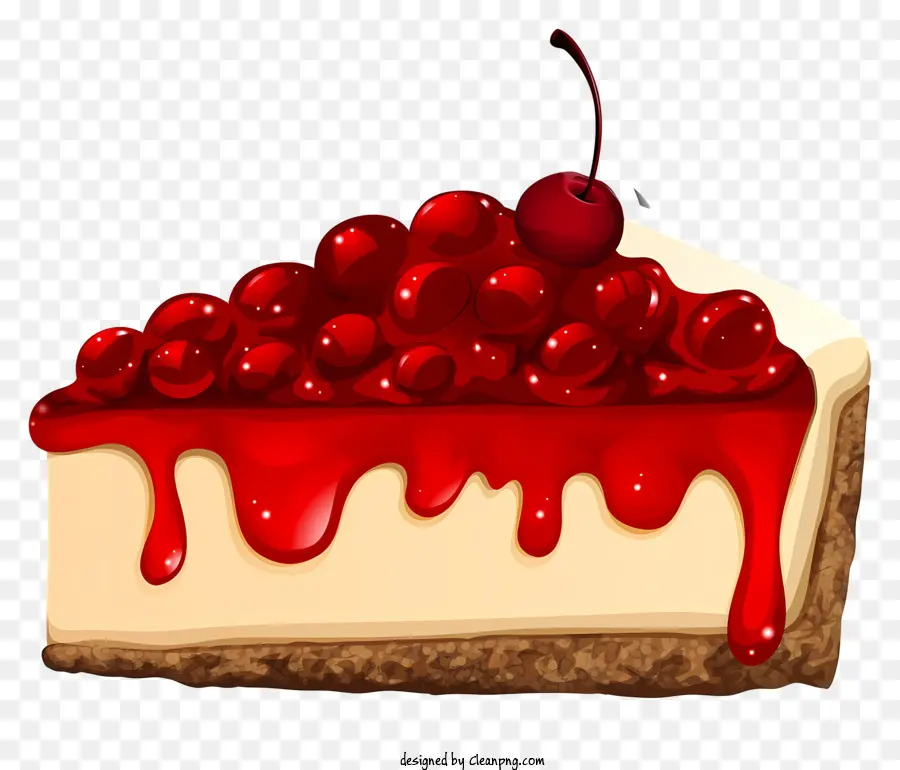 Kirazlı Cheesecake，Cheesecake PNG