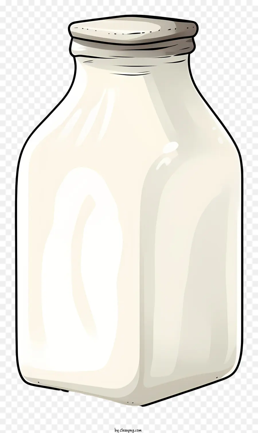 Bardak Süt Sürahi，Karikatür Temsilcisi PNG