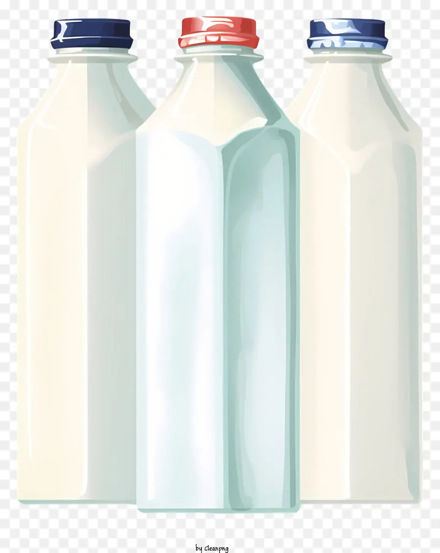 Süt şişesi，Cam şişe PNG