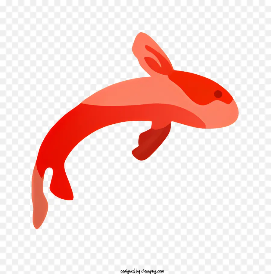 Kırmızı Balık，Balık Yüzme PNG