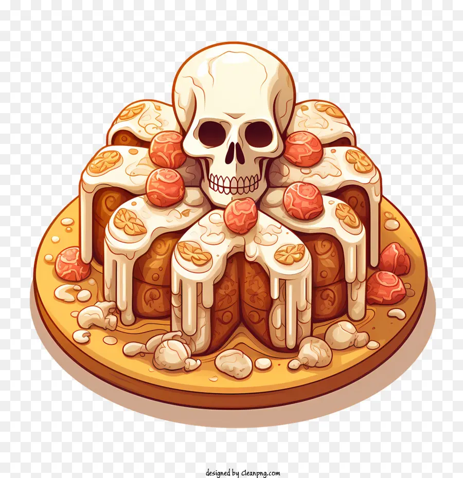 Pan De Muerto，Ekmek PNG