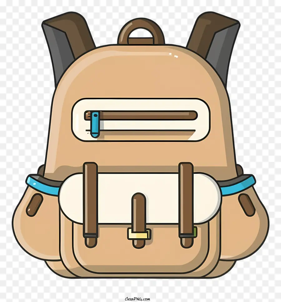 Sırt çantası，Kahverengi PNG