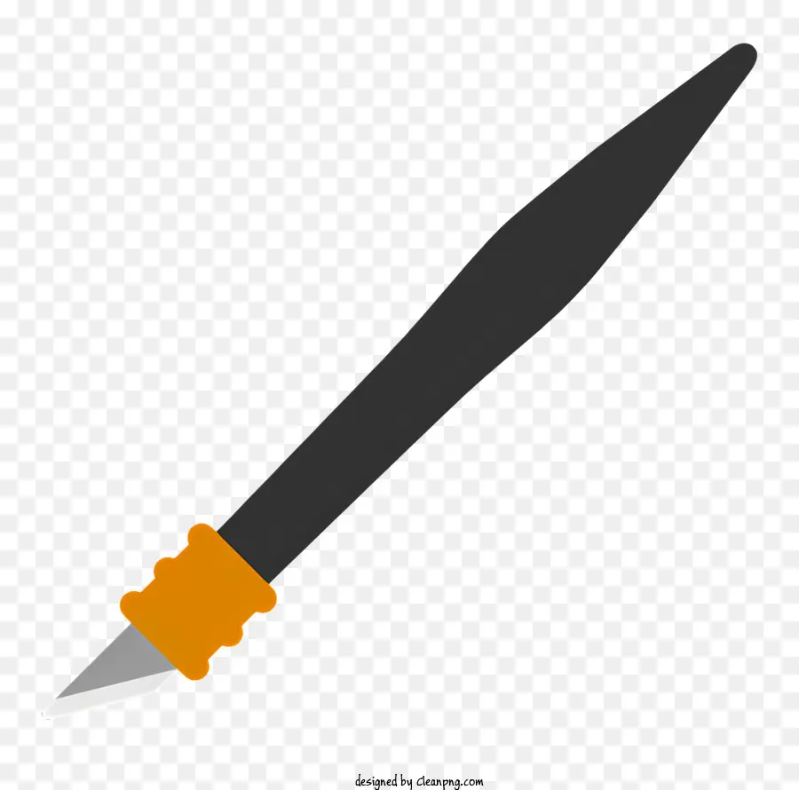 Bıçak，Siyah PNG