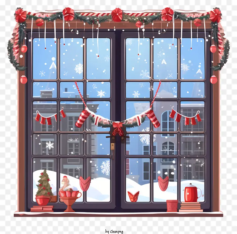 Pencere，Noel Penceresi PNG