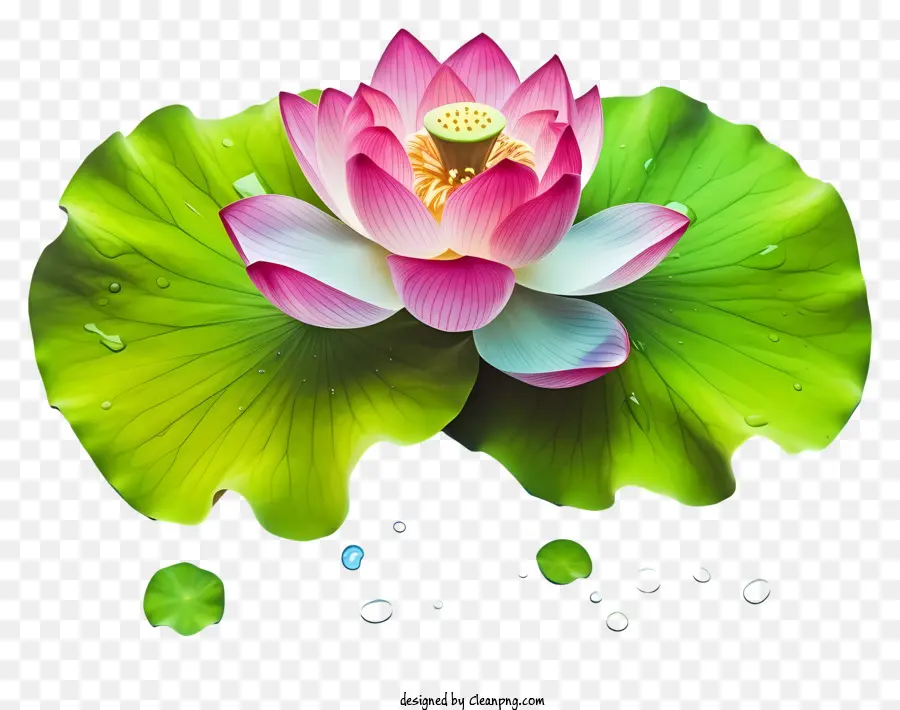 Lotus çiçeği，Pembe Lotus PNG