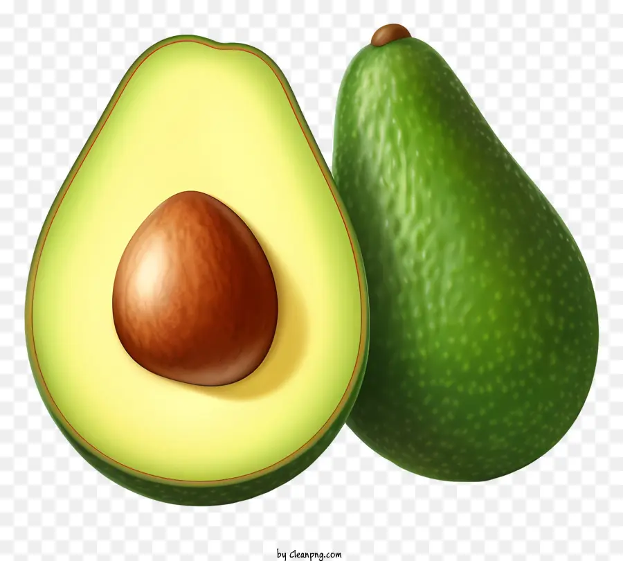 Avokado，Olgun Avokado PNG