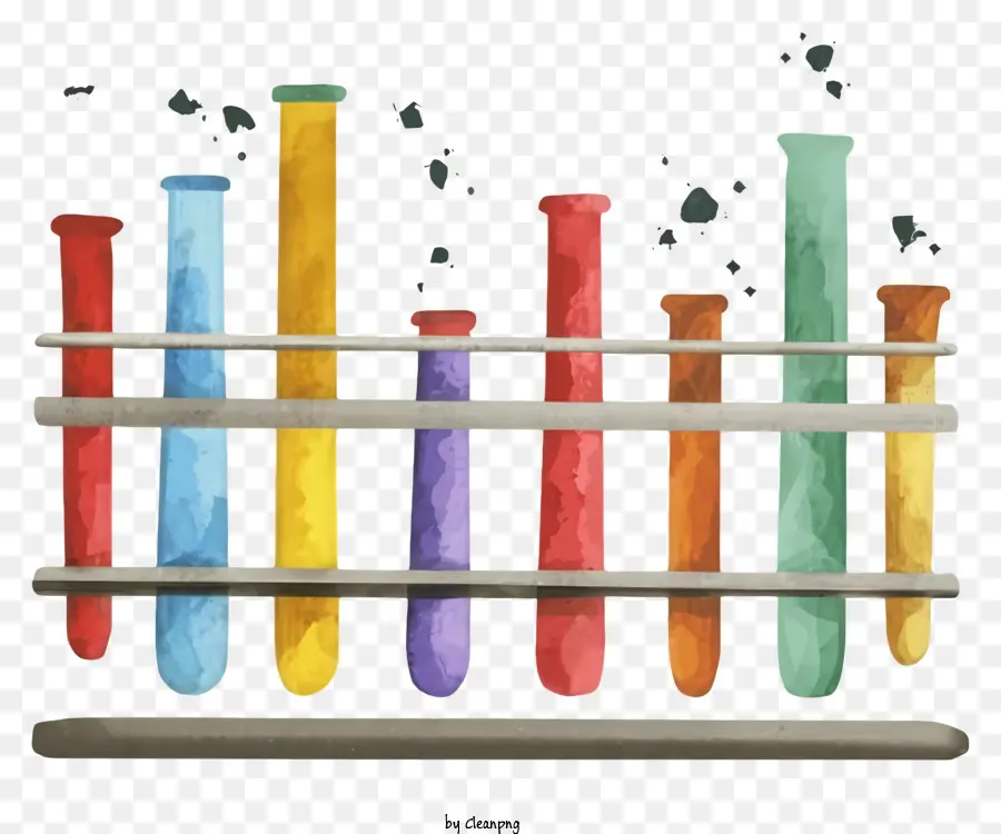 Beherler，Renkli Test Tüpleri PNG