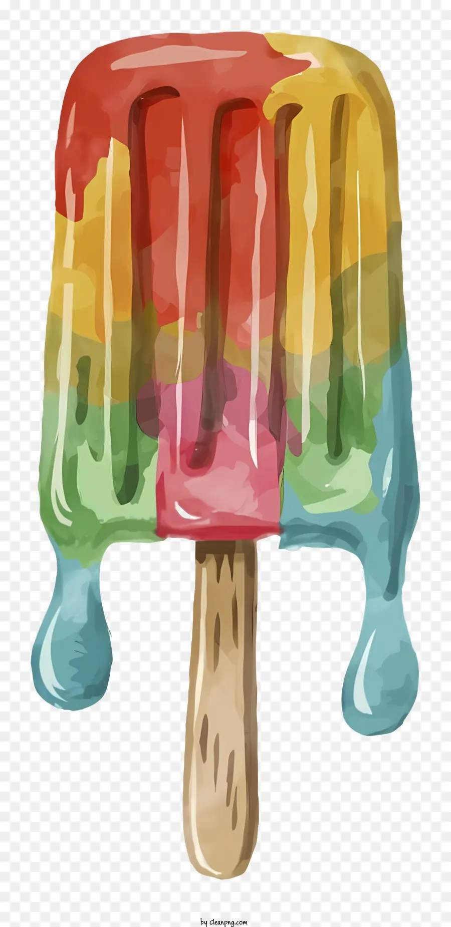 Suluboya Resim，Popsicle PNG