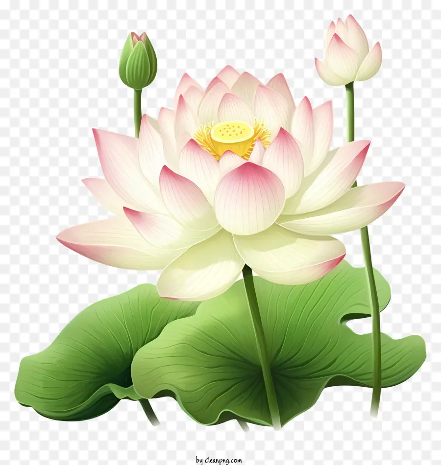 Lotus çiçeği，Beyaz Lotus PNG