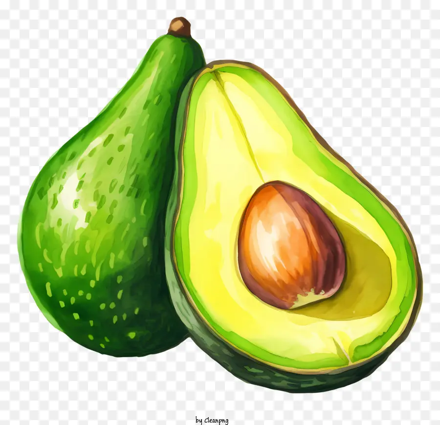 Avokado，Meyve PNG