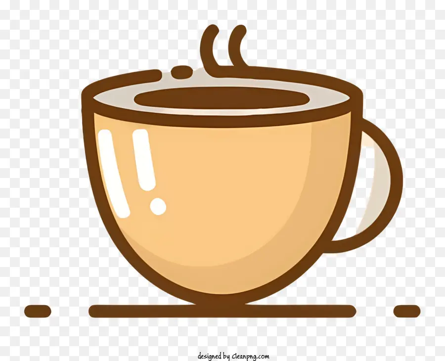 Kahve Kupa，Buhar PNG