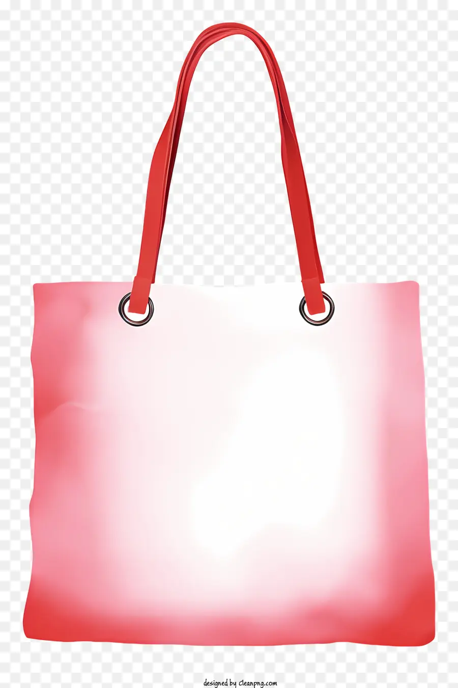 Kırmızı Ve Beyaz Çanta，Beyaz Saplı El çantası PNG