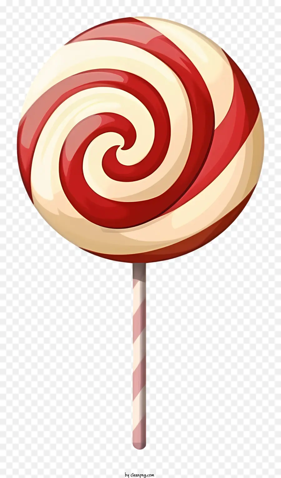 Lolipop Girdap，Kırmızı Ve Beyaz Lolipop PNG