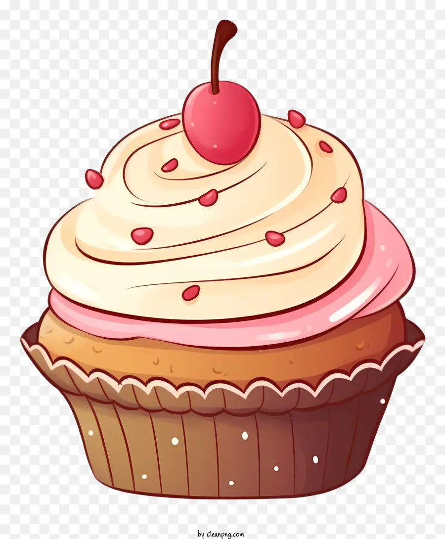 Kek，Kirazlı Cupcake PNG