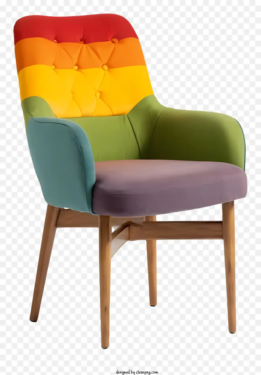 Renkli Sandalye，Ahşap Sandalye PNG
