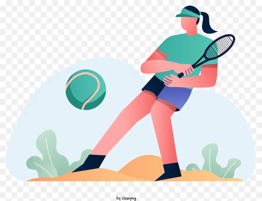 Tenis Oyuncusu，Raket PNG