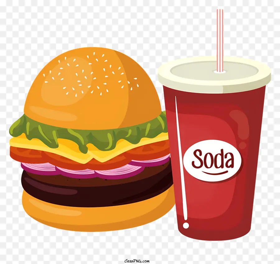 Hamburger，Fast Food PNG