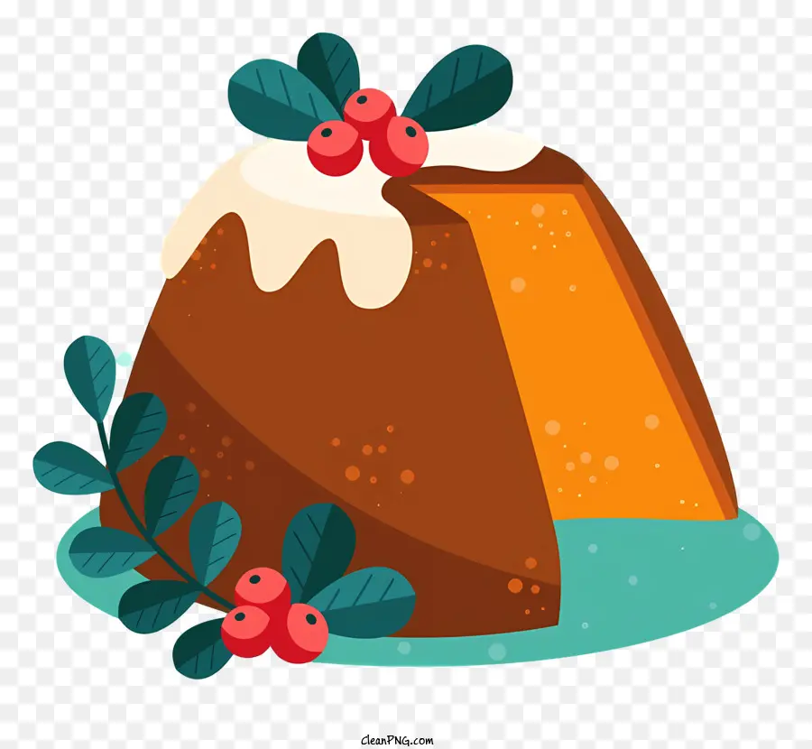 çikolata Kremalı Kek，Hafif Buzlanma PNG