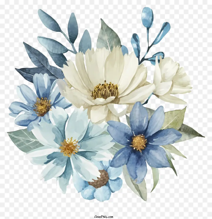Suluboya Resim，çiçek Aranjmanı PNG