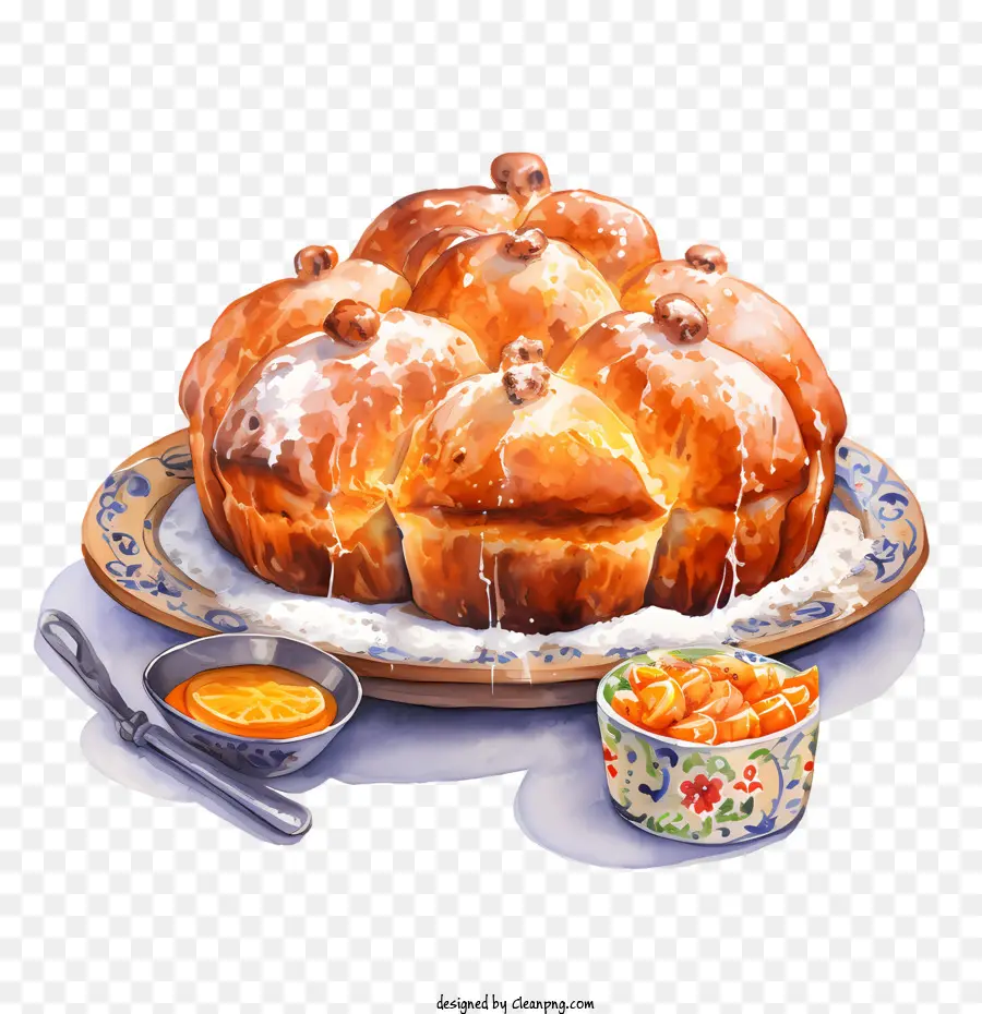 Pan De Muerto，Hamur Işleri PNG