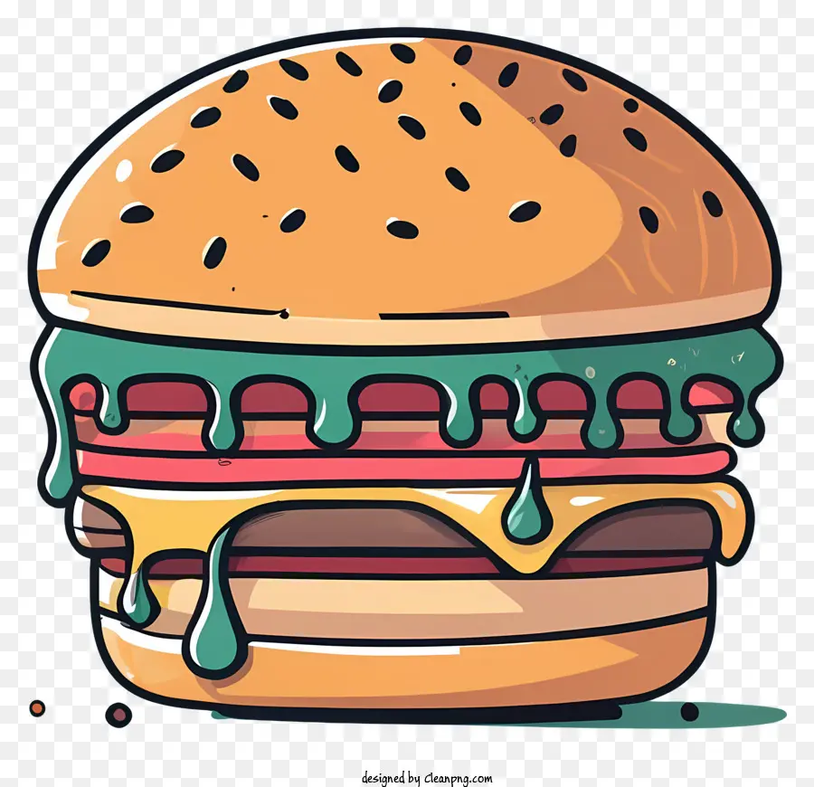 Hamburger，Peynir PNG