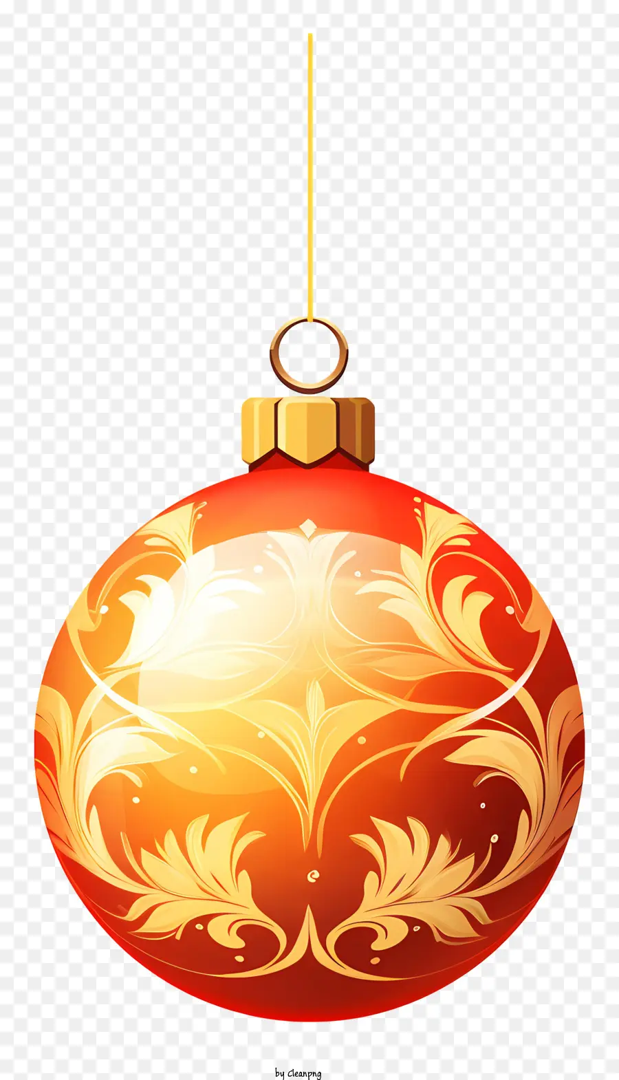 Kırmızı Süs，Noel PNG