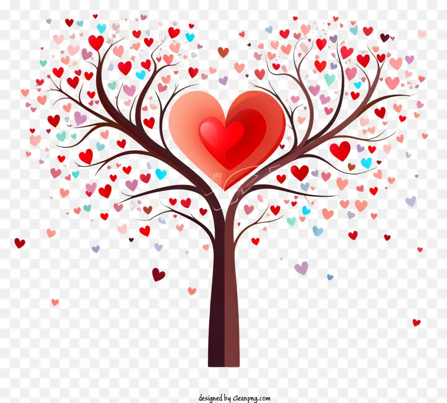 Kalpli Ağaç，Aşk Ve Tutku PNG