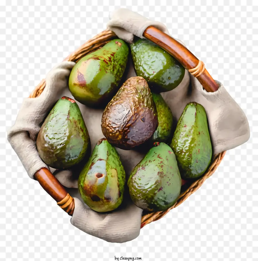 Yeşil Avokado，Olgunlaşmamış Avokado PNG