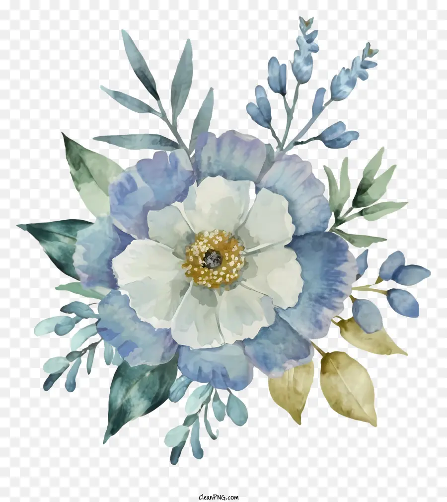 Suluboya Resim，çiçek Buketi PNG