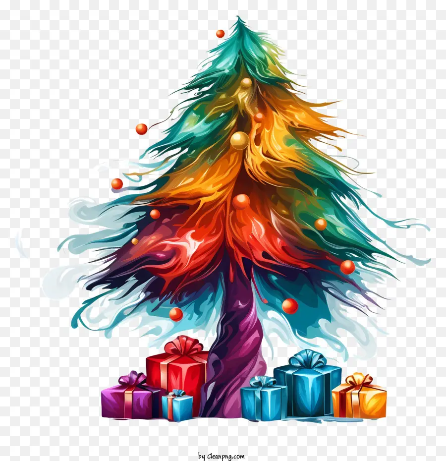 Noel Ağacı，Hediye PNG
