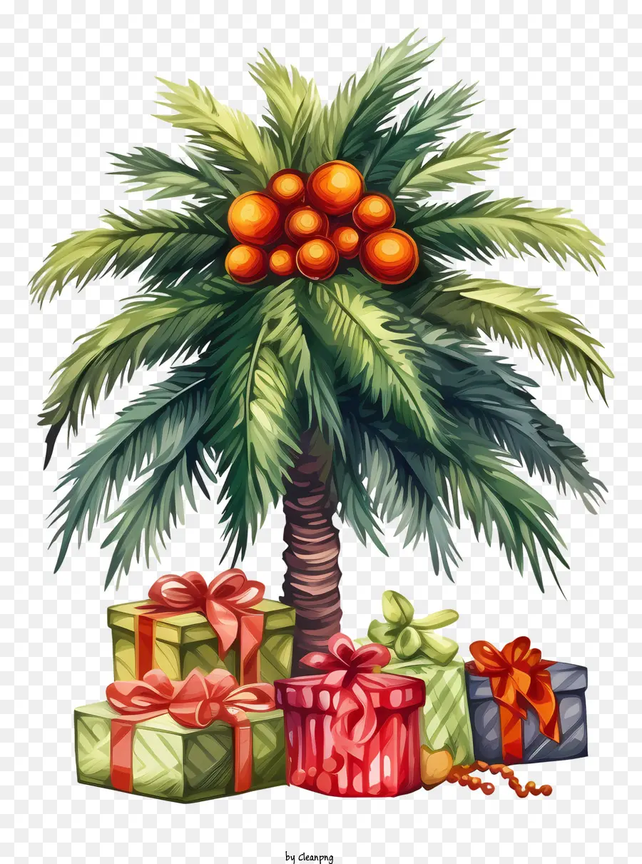 Noel Ağacı，Palmiye Ağacı PNG